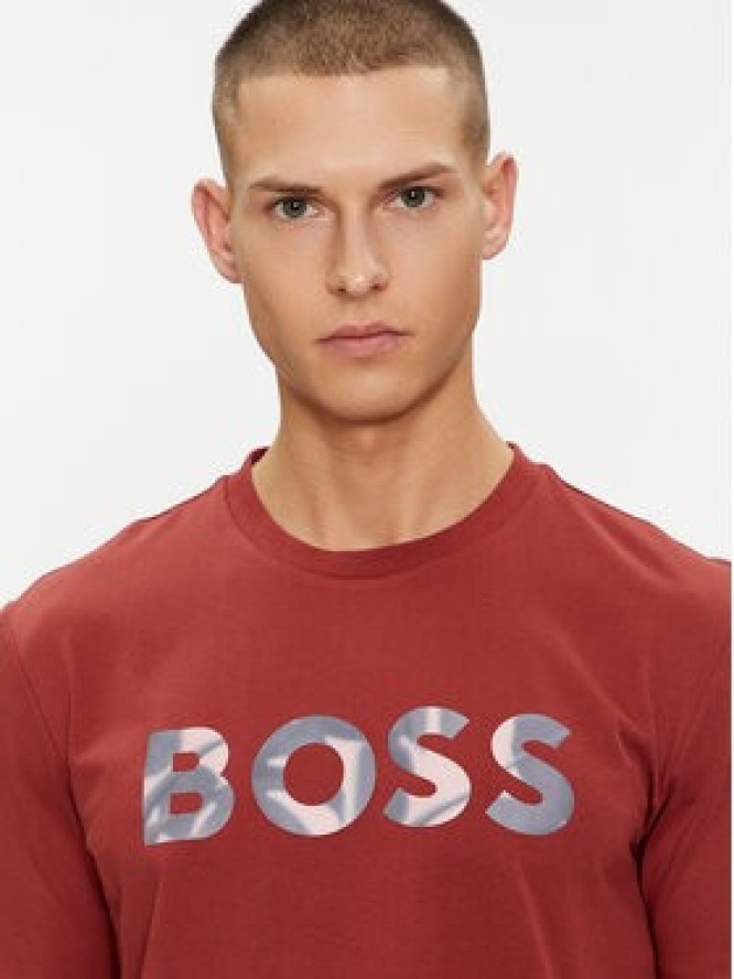 Boss T-Shirt Thompson 15 50513382 Czerwony Regular Fit