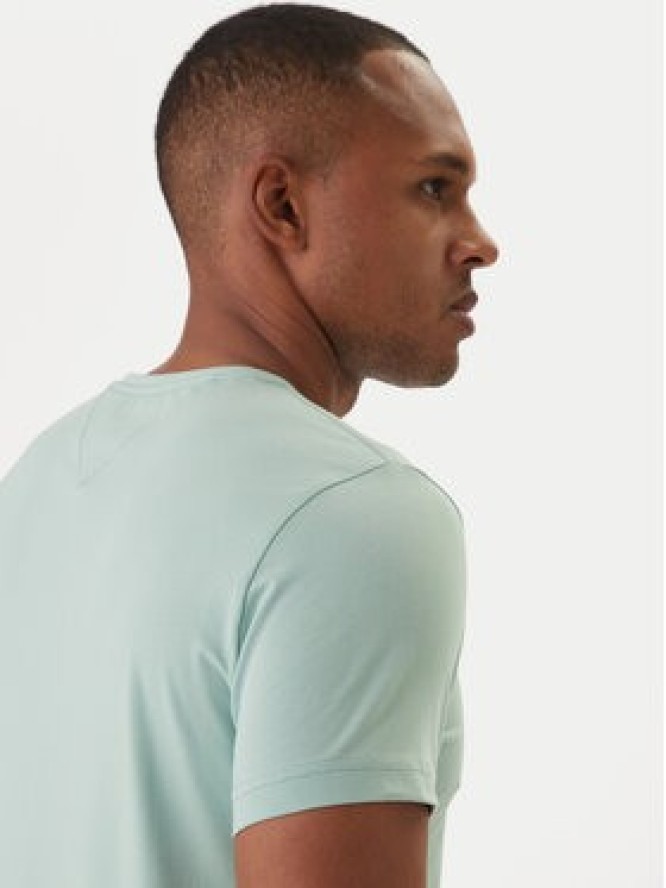 Tommy Hilfiger T-Shirt MW0MW10800 Zielony Slim Fit