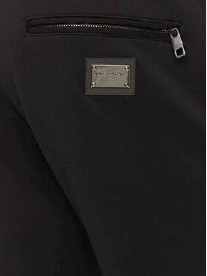 Dolce&Gabbana Spodnie dresowe GVXQHT G7F2G Czarny Regular Fit