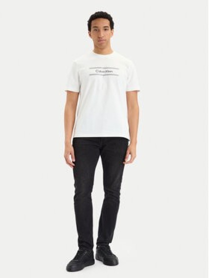 Calvin Klein Jeans Jeansy LV04RG713G Czarny Slim Fit