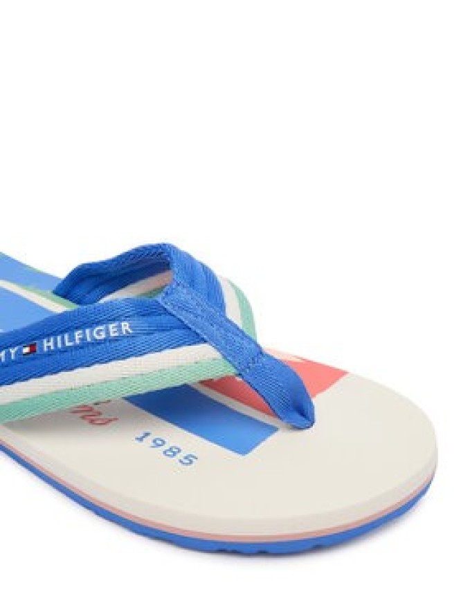 Tommy Hilfiger Japonki Patch Hilfiger Beach Sandal FM0FM05903 Niebieski