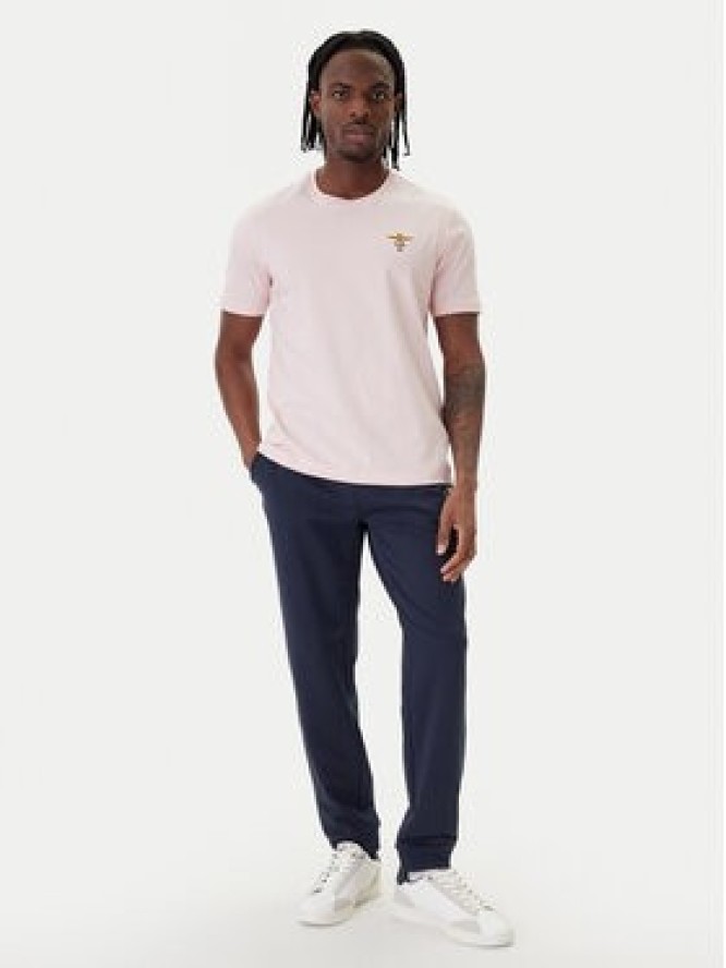 Aeronautica Militare T-Shirt 261TS1580UJ00372 Różowy Regular Fit