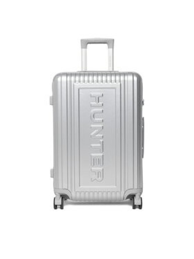 Hunter Walizka średnia CEO-HUNTER-M-002-08 Srebrny