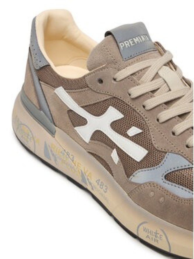 Premiata Sneakersy Mick0.1 Var 8118 Brązowy