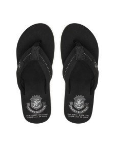 Tommy Hilfiger Japonki Patch Hilfiger Beach Sandal FM0FM05804 Czarny