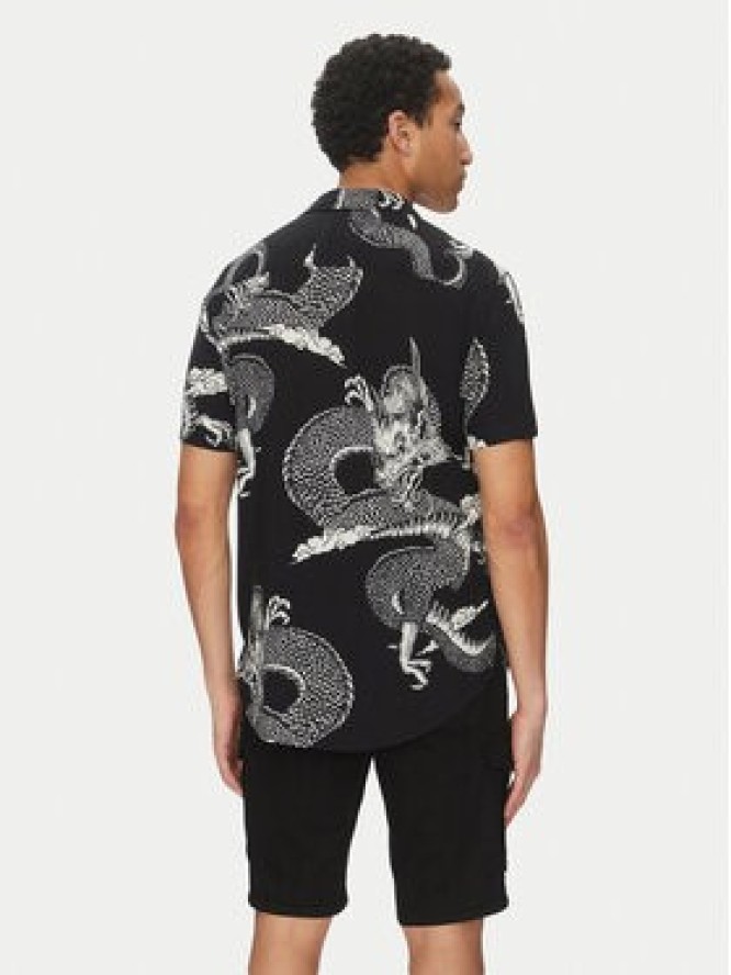 Blend Koszula 20718753 Czarny Regular Fit