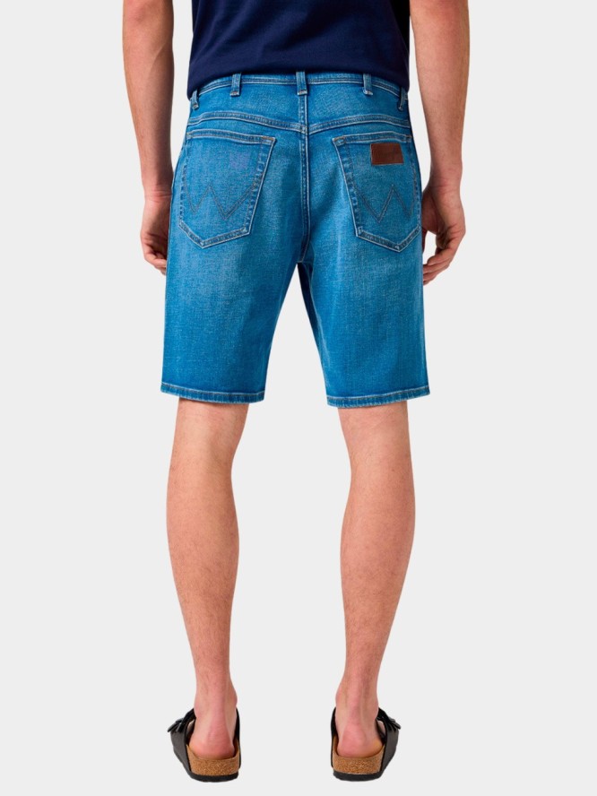 WRANGLER MĘSKIE SPODENKI WRANGLER TEXAS SHORTS SKY WASH 112362314