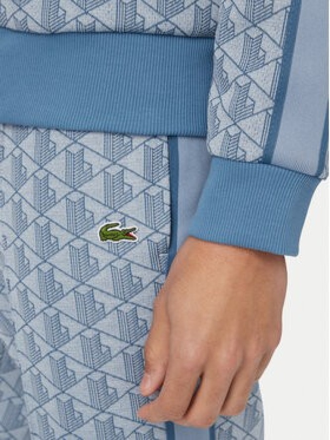 Lacoste Bluza SH1368 Niebieski Regular Fit
