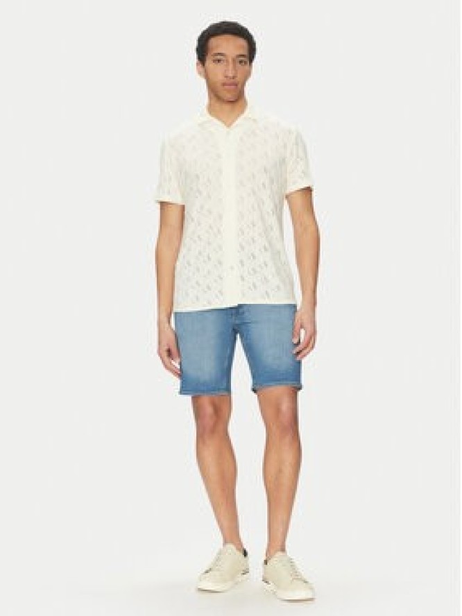 Blend Szorty jeansowe 20718125 Niebieski Regular Fit