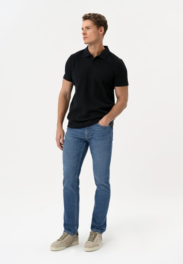 Spodnie jeansowe, Straight Leg, D-LEON 50