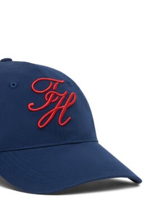 Tommy Hilfiger Czapka z daszkiem Logo Embroidery Baseball Cap AM0AM14120 Granatowy