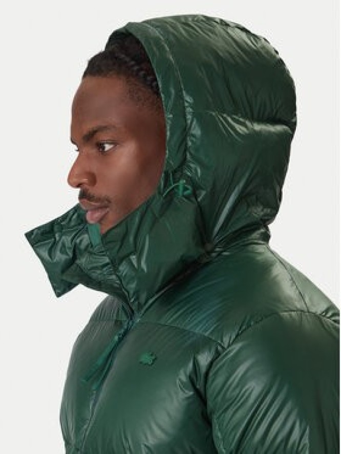 Lacoste Kurtka puchowa BH5096 Zielony Regular Fit