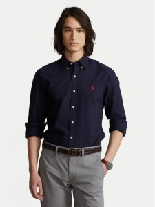 Polo Ralph Lauren Koszula Bsr 710723610 Granatowy Slim Fit