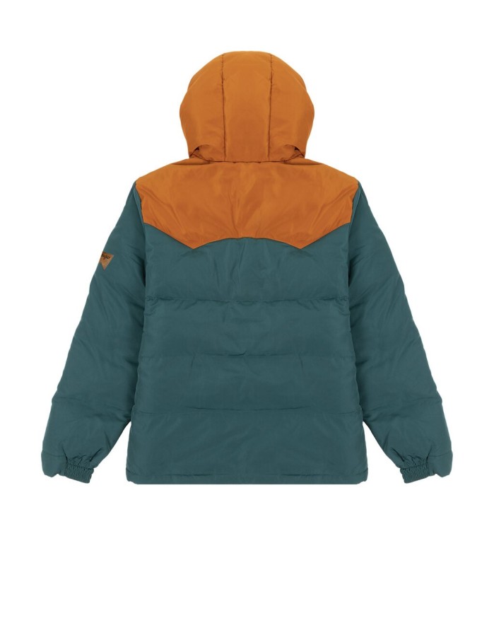 WRANGLER MĘSKA KURTKA ZIMOWA PUFFER JACKET DARK MATCHA 112341039 W40A016199