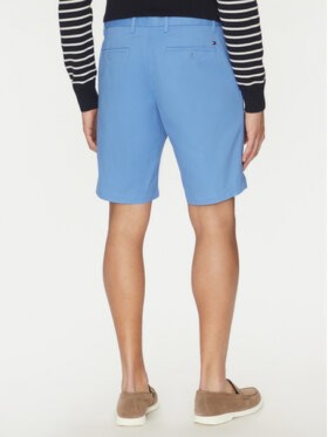 Tommy Hilfiger Szorty materiałowe Harlem MW0MW23568 Błękitny Regular Fit