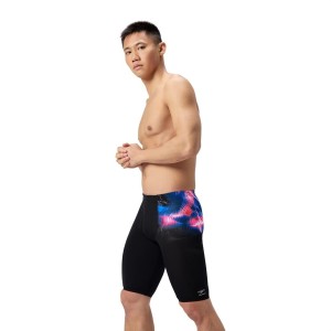 Spodenki pływackie męskie Speedo Ml Placement Printed Jammer Am