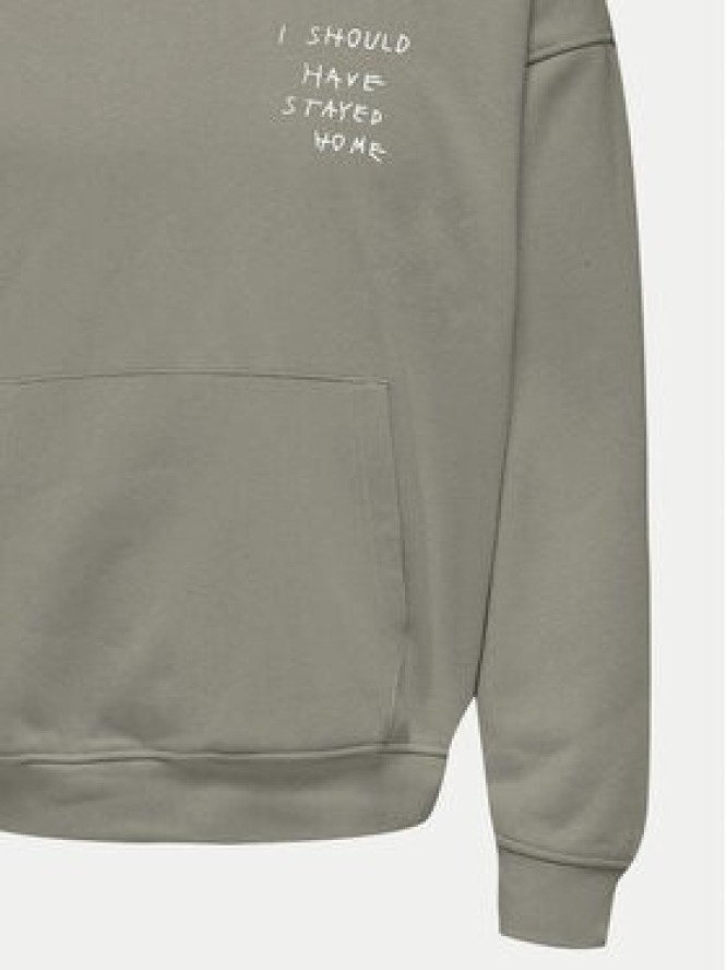 Only & Sons Bluza Aaron 22032544 Szary Oversize