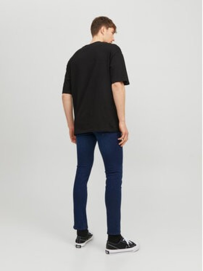 Jack & Jones Jeansy Glenn 12237358 Granatowy Slim Fit
