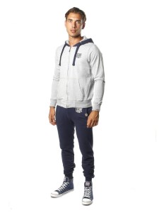 Bluza z bawełna z kaptur na co dzień na siłownię