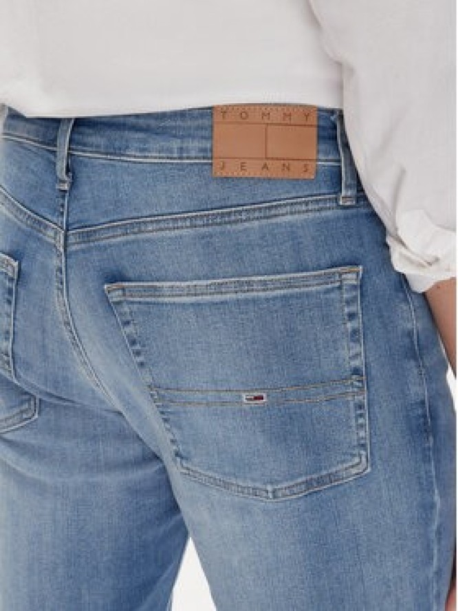 Tommy Jeans Jeansy Scanton DM0DM21002 Niebieski Slim Fit