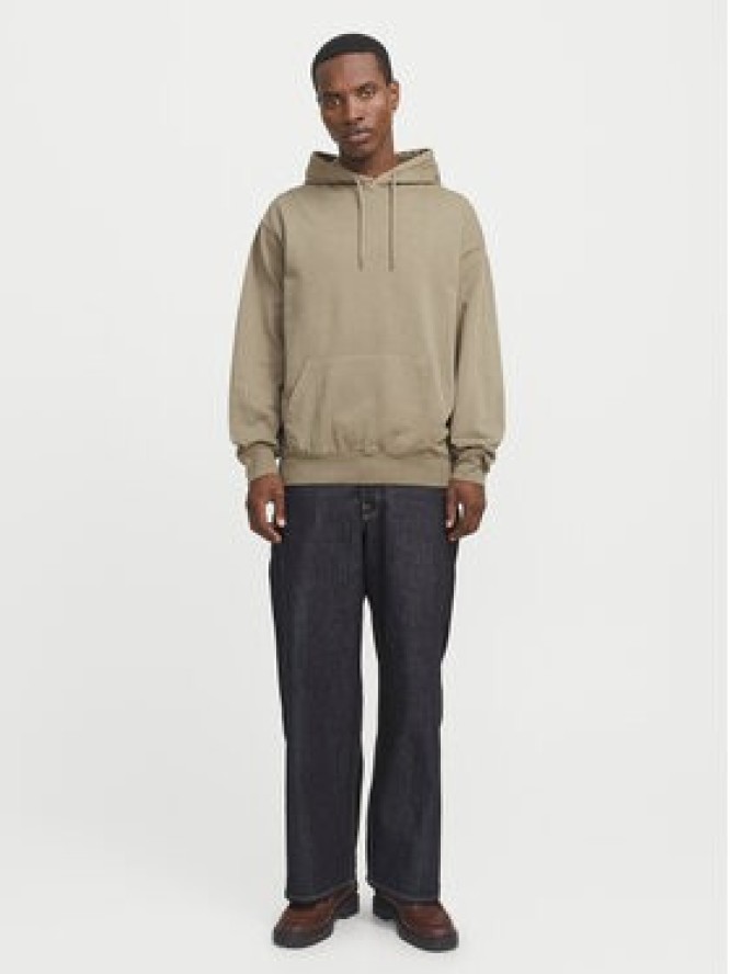 Jack & Jones Bluza Charge 12268272 Beżowy Loose Fit