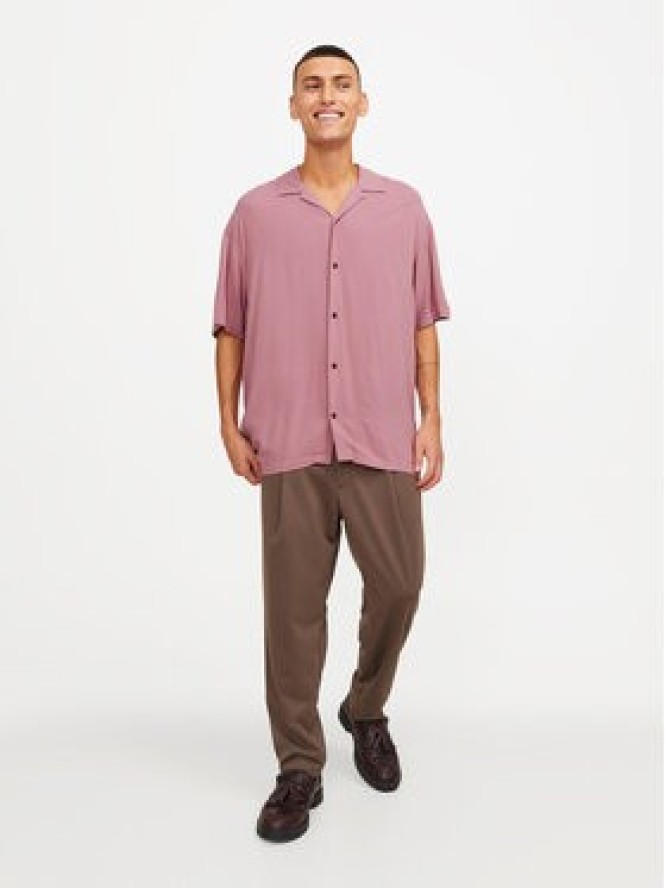 Jack & Jones Koszula Jeff 12248386 Różowy Relaxed Fit