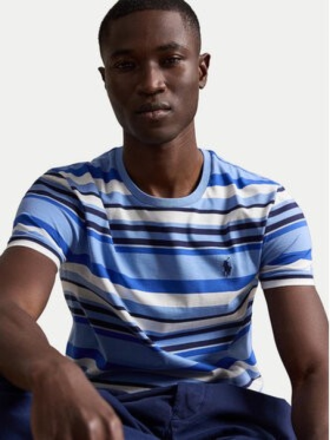 Polo Ralph Lauren T-Shirt 710B21926001 Niebieski Regular Fit