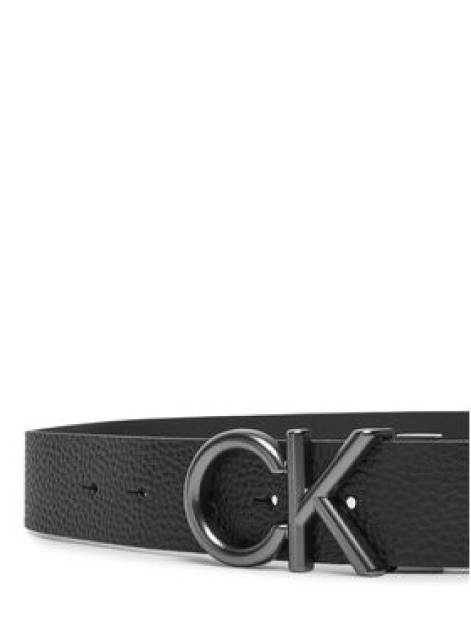Calvin Klein Pasek Męski Ck Hallmark Logo 35Mm Adj LV04D7035G Czarny