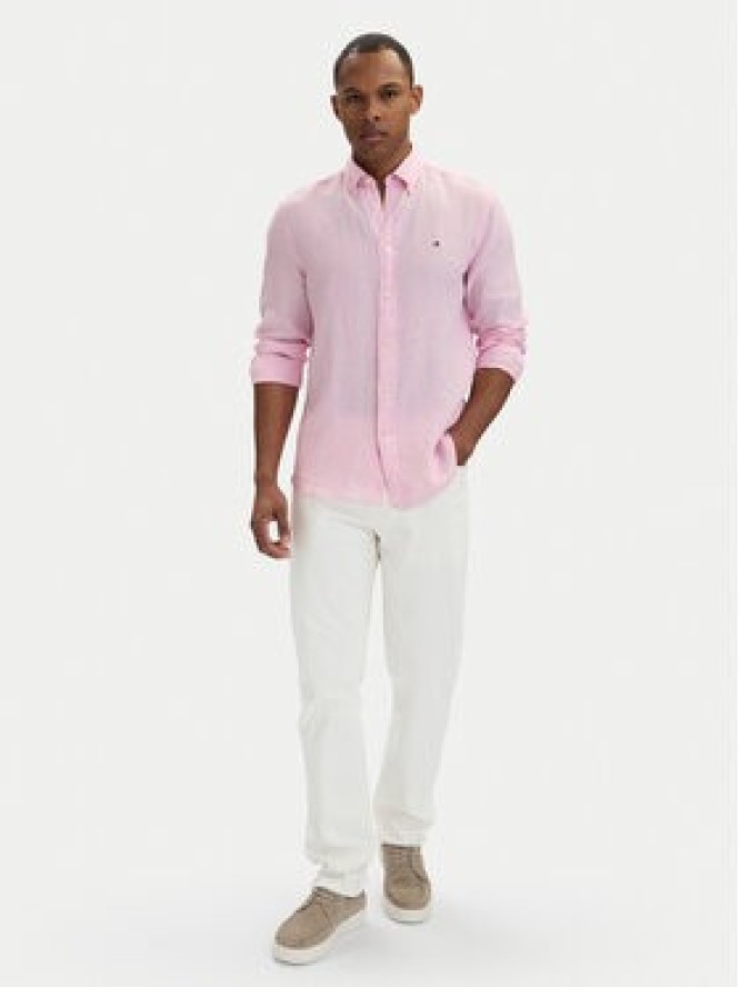 Tommy Hilfiger Jeansy MW0MW42895 Biały Slim Fit