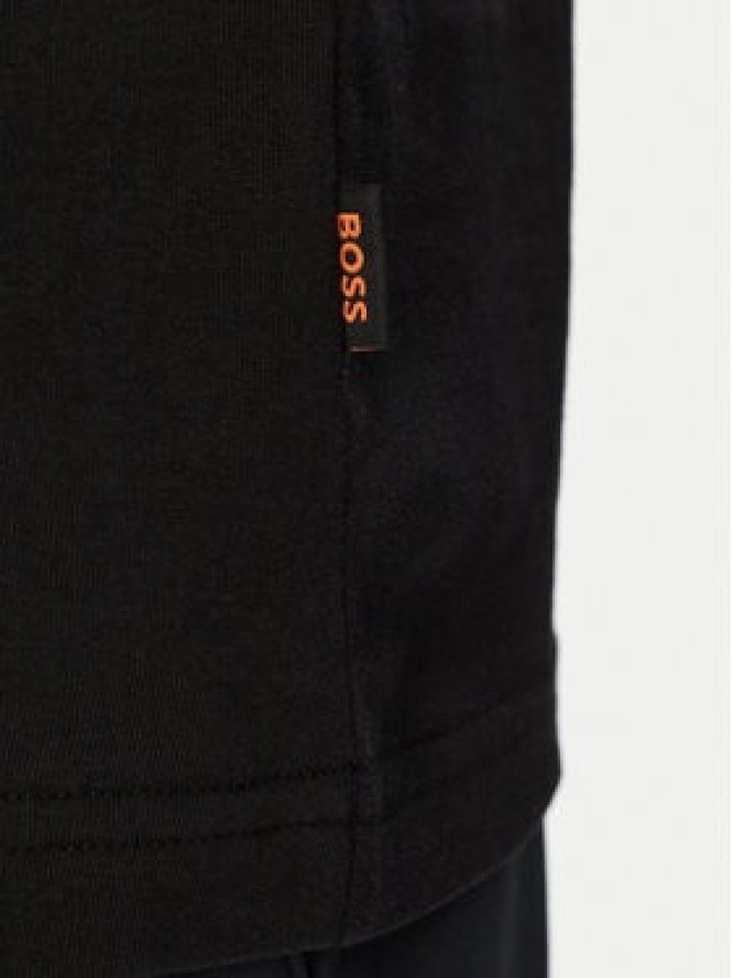 BOSS T-Shirt Te_Blueprint 50566628 Czarny Regular Fit