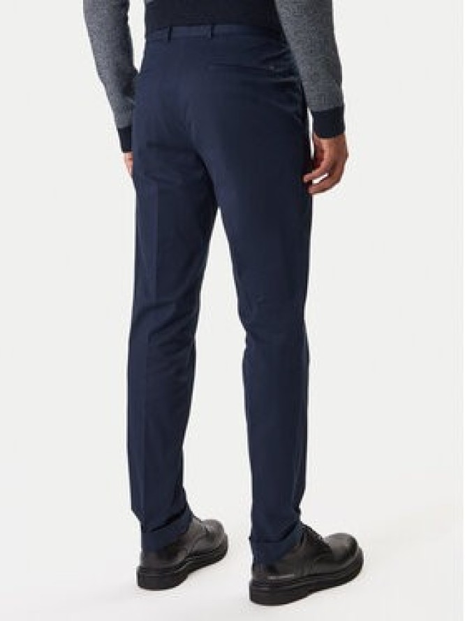 BOSS Spodnie garniturowe C-Genius 50555035 Granatowy Slim Fit
