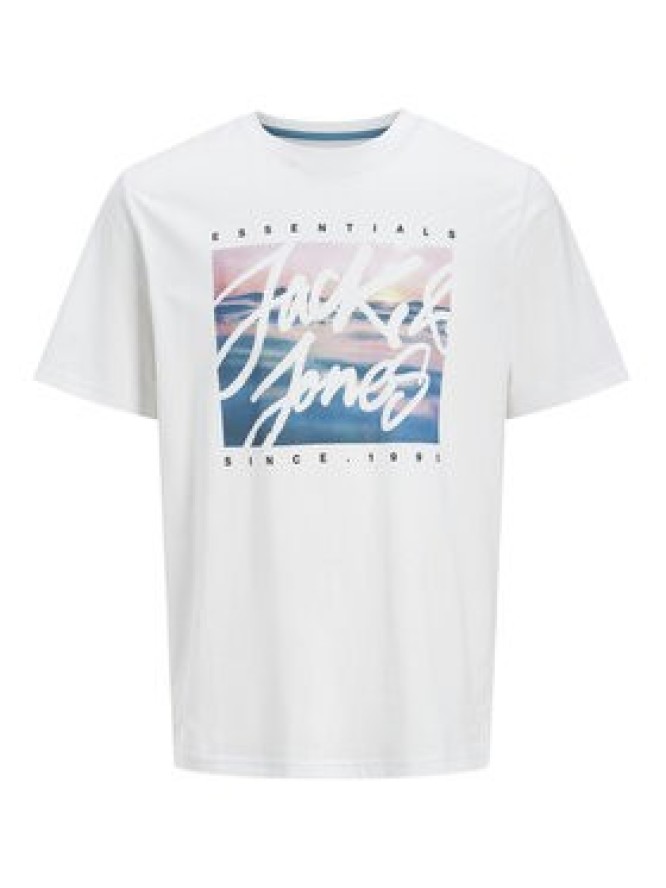 Jack & Jones T-Shirt Colton 12268438 Biały Standard Fit