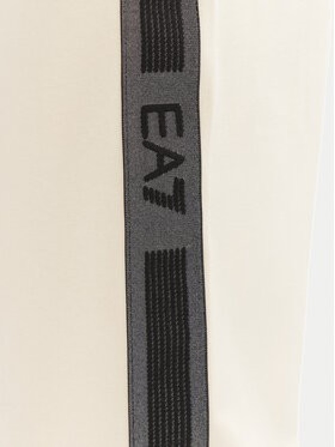 EA7 Emporio Armani Spodnie dresowe 7M000545 AF12660 U1079 Écru Modern Fit