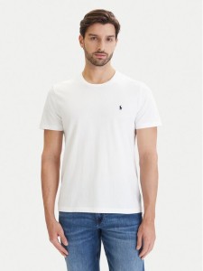 Polo Ralph Lauren T-Shirt 714844756005 Biały Regular Fit