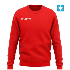 Bluza Givova Felpa Czerwony Czerwony