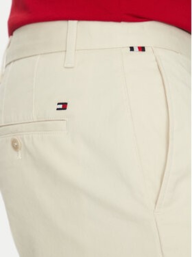 Tommy Hilfiger Szorty materiałowe Brooklyn MW0MW23563 Beżowy Regular Fit
