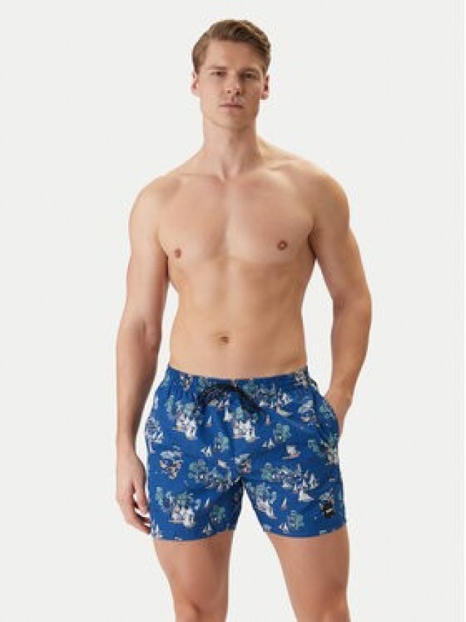 BOSS Szorty kąpielowe Piranha 50508844 Niebieski Regular Fit