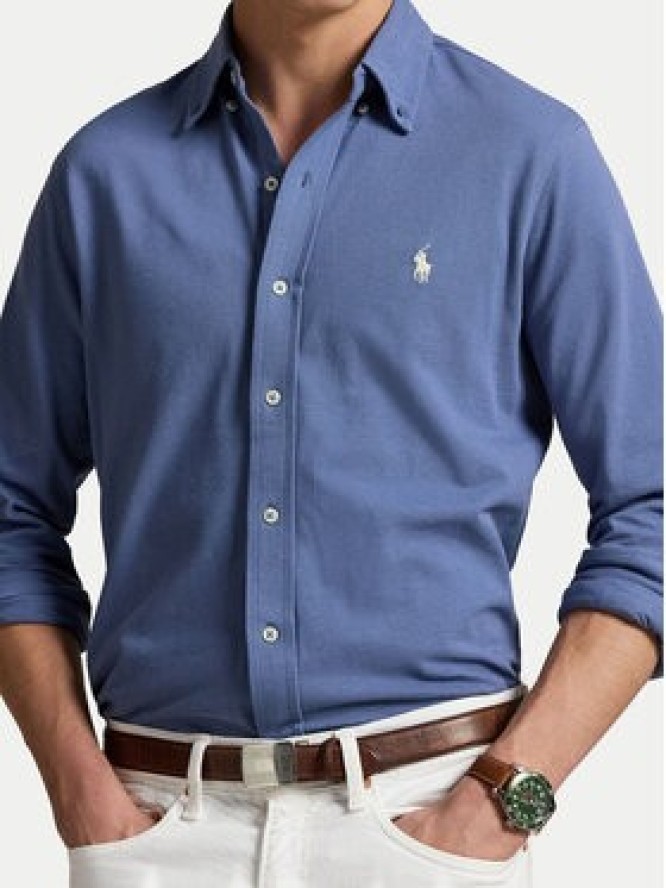 Polo Ralph Lauren Koszula 710654408143 Niebieski Regular Fit