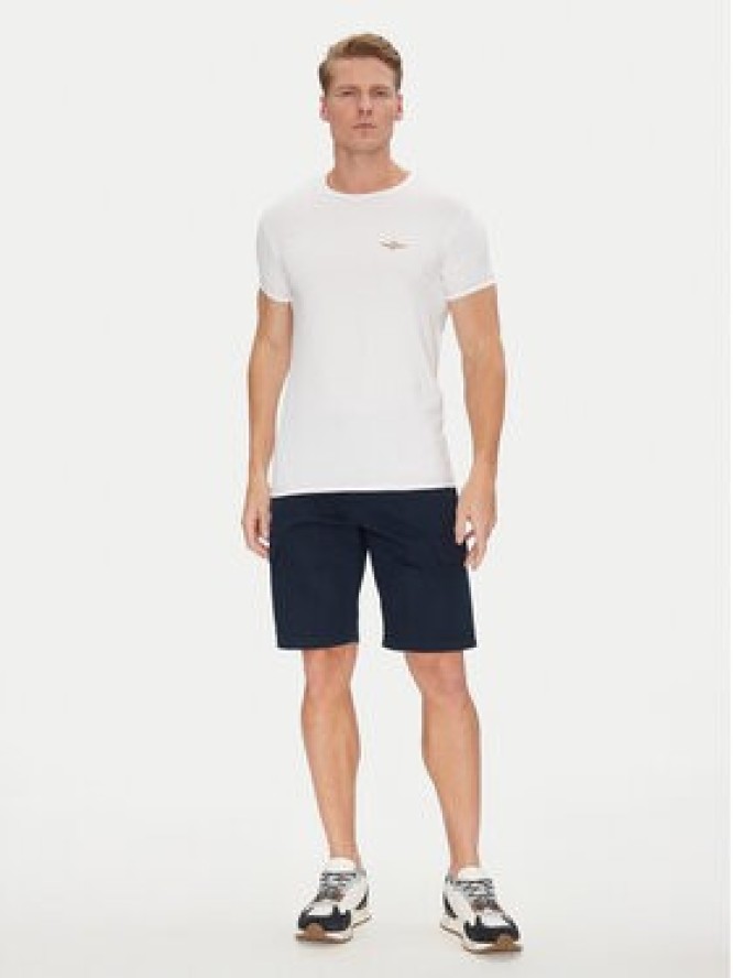 Aeronautica Militare T-Shirt AM1UTI003 Biały Regular Fit