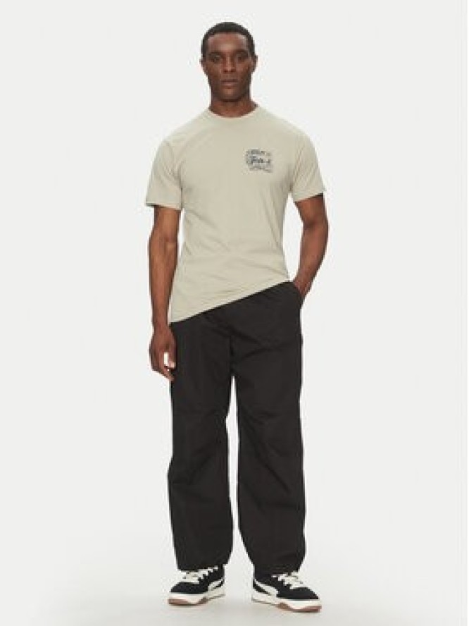 Vans T-Shirt Next Stop VN000NHPZUJ1 Beżowy Regular Fit