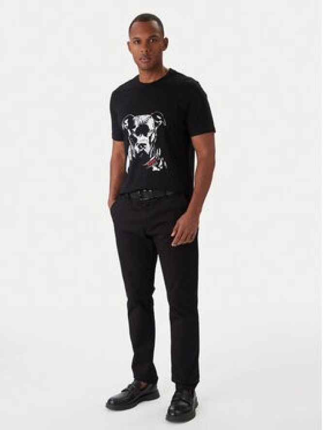 HUGO T-Shirt Dubrox 50553779 Czarny Regular Fit