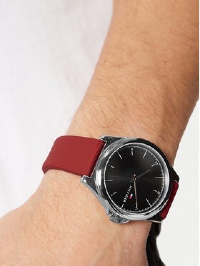 Tommy Hilfiger Zegarek 1710615 Czerwony