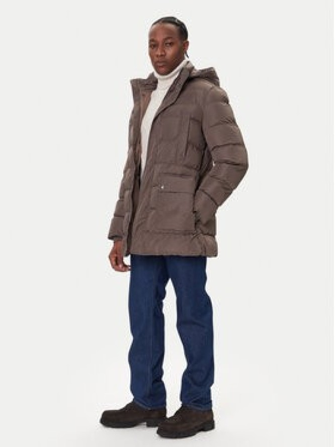 Geox Kurtka zimowa Leitan M5628B T3266 F1432 Beżowy Regular Fit