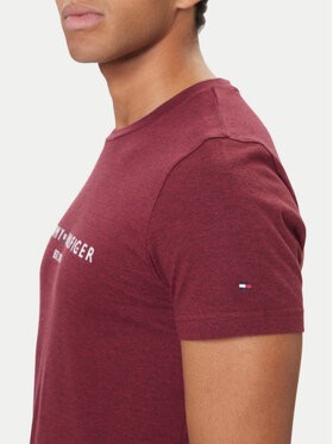 Tommy Hilfiger T-Shirt Logo MW0MW11797 Czerwony Regular Fit