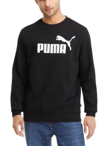 Męska bluza sportowa dresowa czarna PUMA ESS Big Logo 586678-01