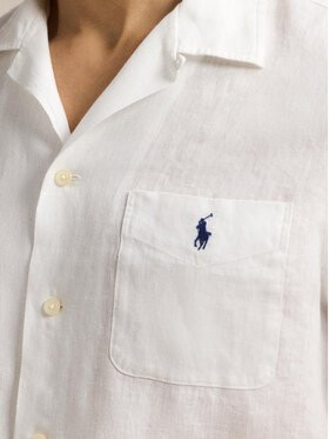 Polo Ralph Lauren Koszula 710966421007 Biały Classic Fit