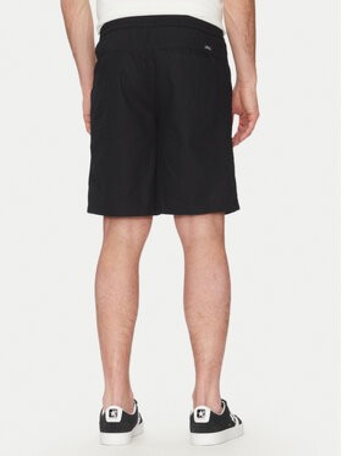 Blend Szorty materiałowe 20718409 Czarny Regular Fit