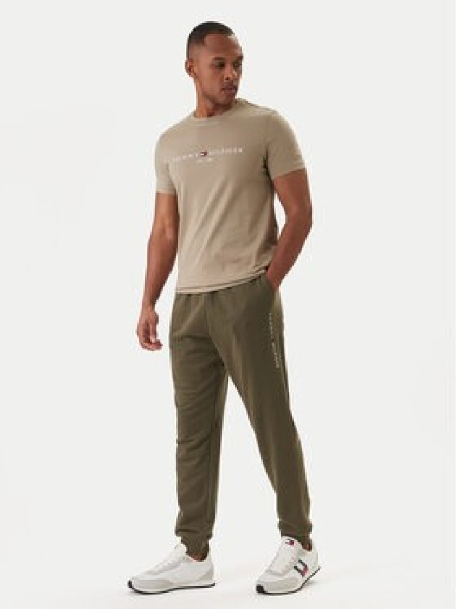 Tommy Hilfiger Spodnie dresowe UM0UM03664 Khaki Regular Fit