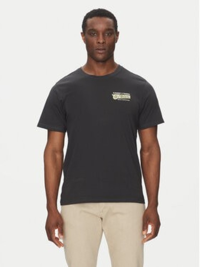 Element T-Shirt ELYZT00519 Czarny Regular Fit