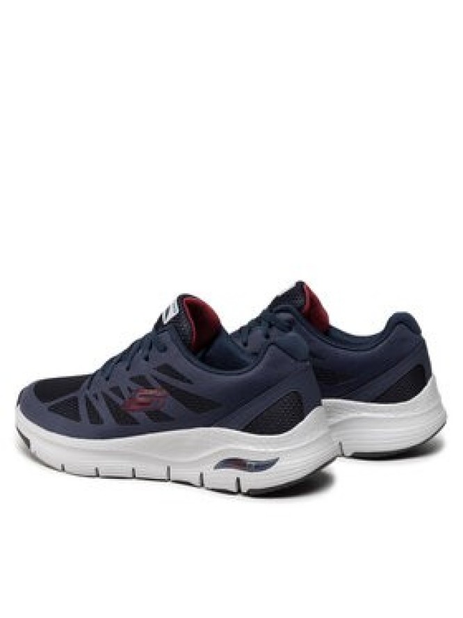 Skechers Sneakersy Charge Back 232042/NVRD Granatowy